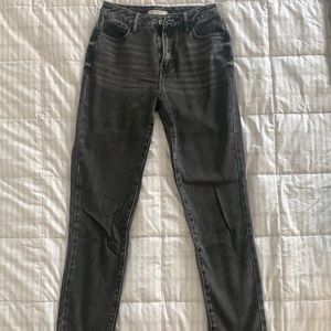 PacSun light black mom jeans